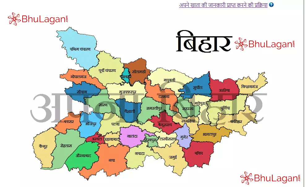 Bhulekh Bihar Apna Khata Khasra Khatauni Land ROR Bihar Select District