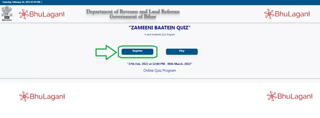 Zameeni Baatein Quiz Contest Click to Register