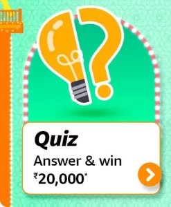 Amazon Calender Quiz Answers Win ₹20000