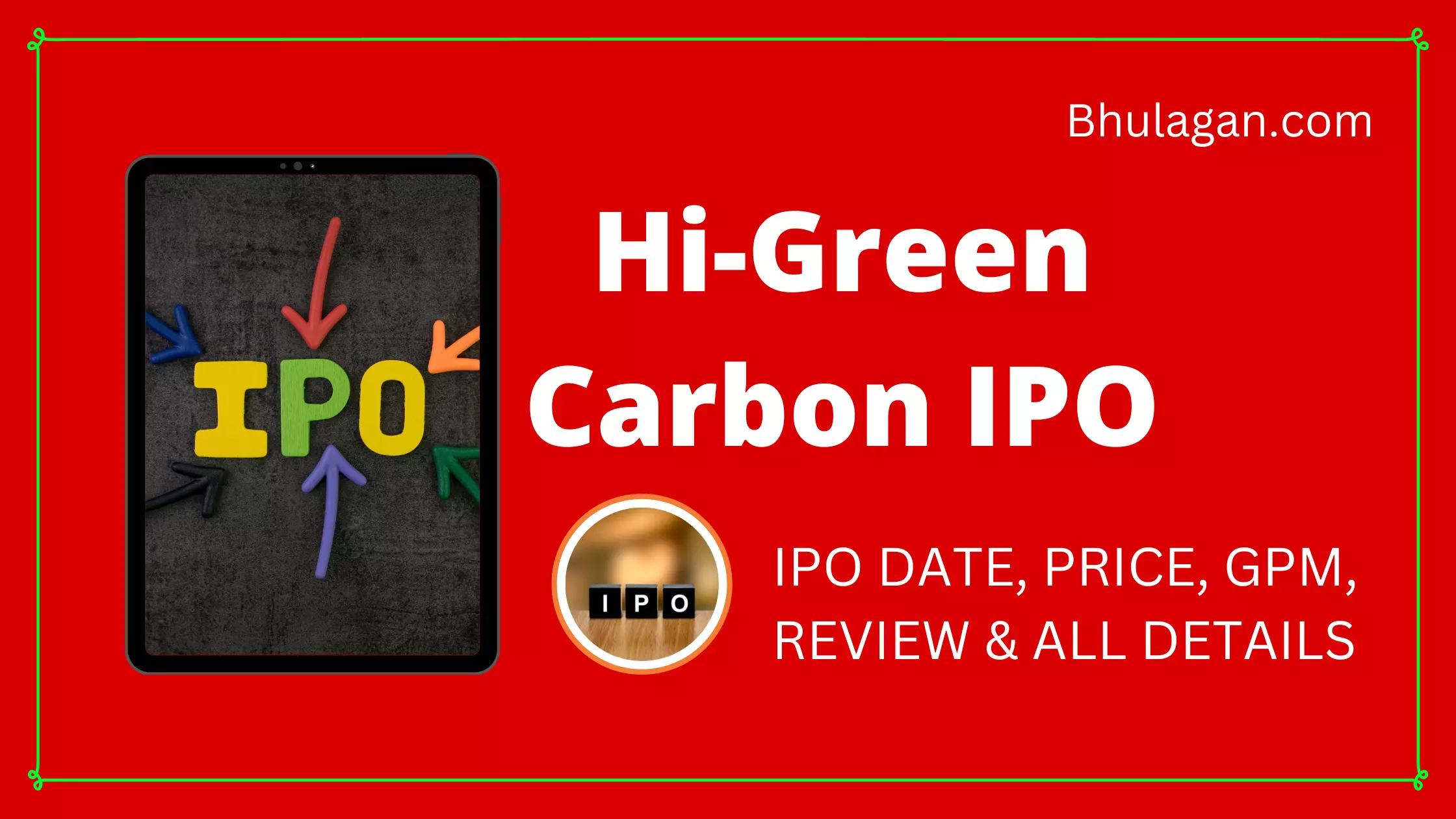 Hi-Green Carbon Limited IPO
