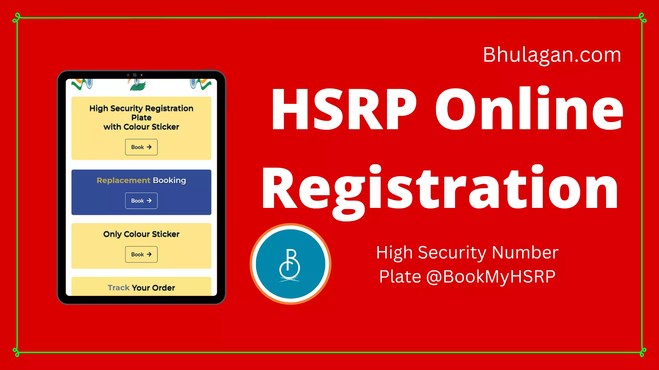 HSRP Online Registration